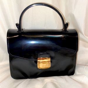 Small Black Cocktail Purse